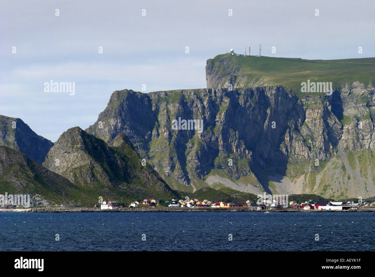 Norvegia Lofoten Vaeroy Foto Stock