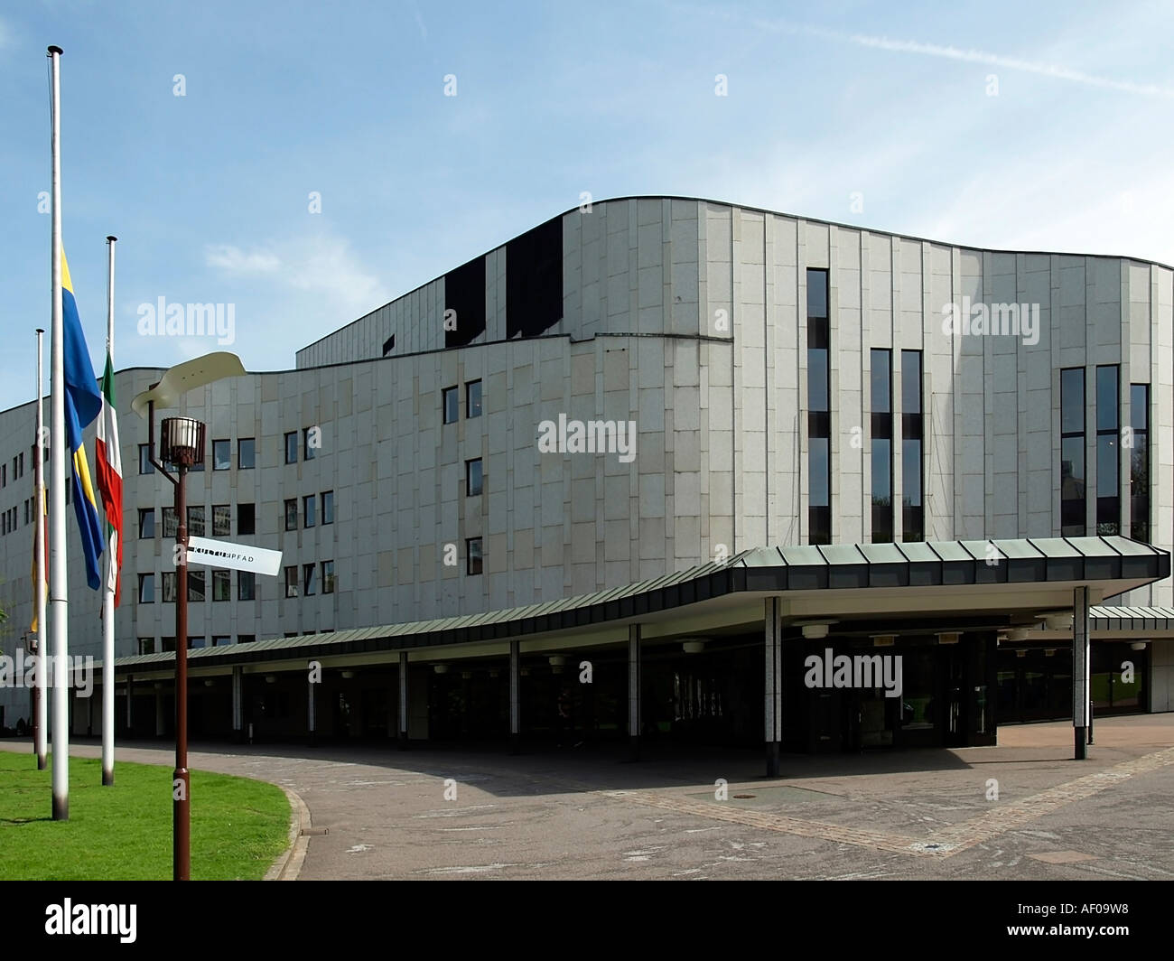 Teatro Aalto di Essen Foto Stock