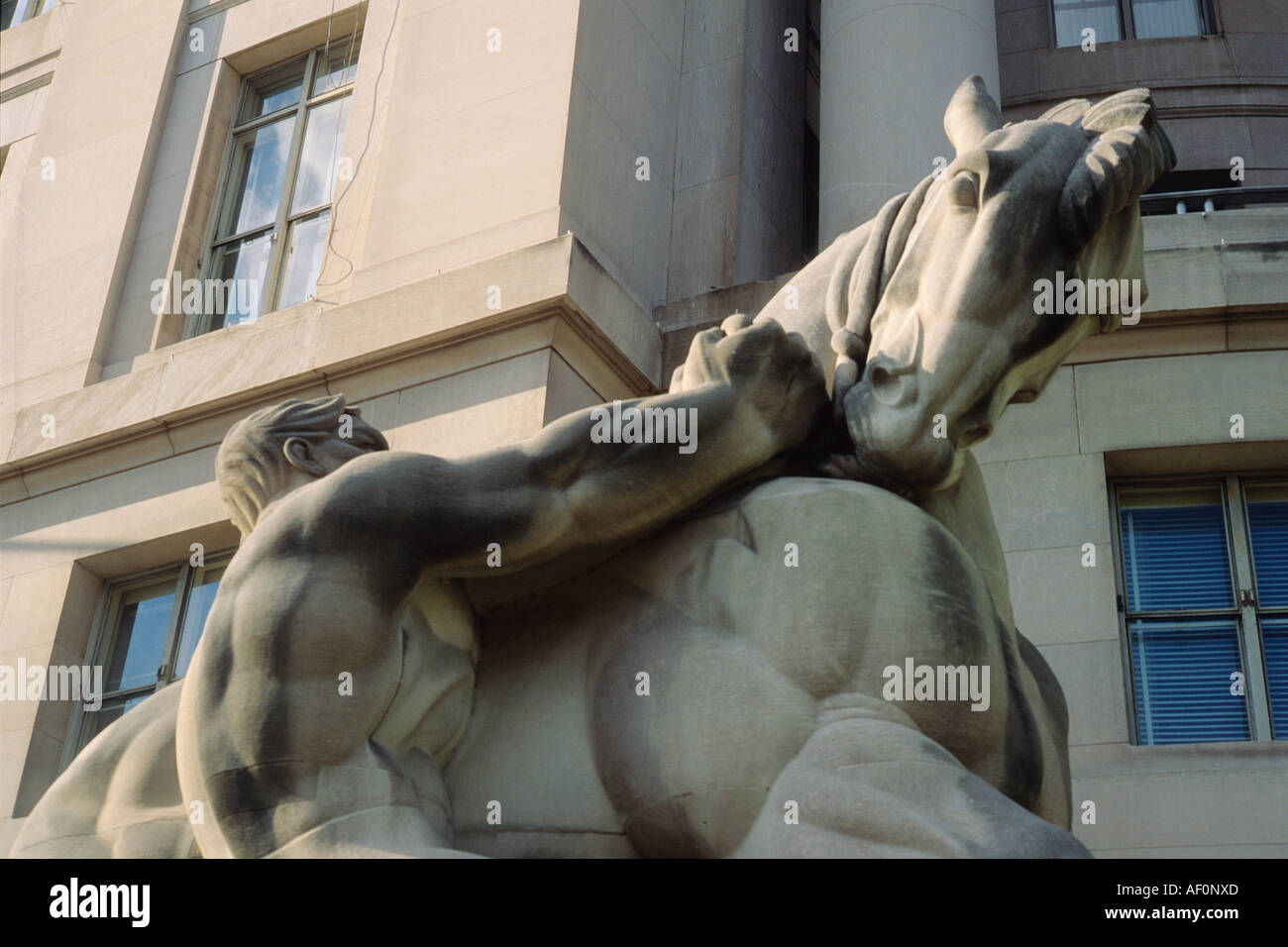 Stati Uniti Washington DC e la Commissione federale per il commercio la costruzione di dettaglio Foto Stock