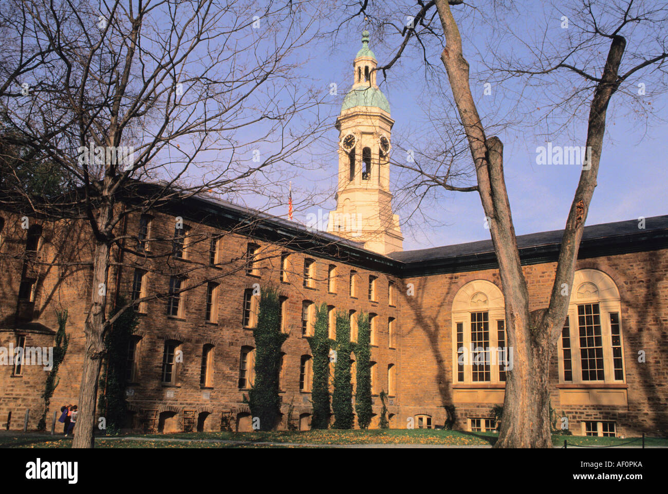 USA Princeton New Jersey Princeton University Nassau Hall Ivy League College Campus Foto Stock