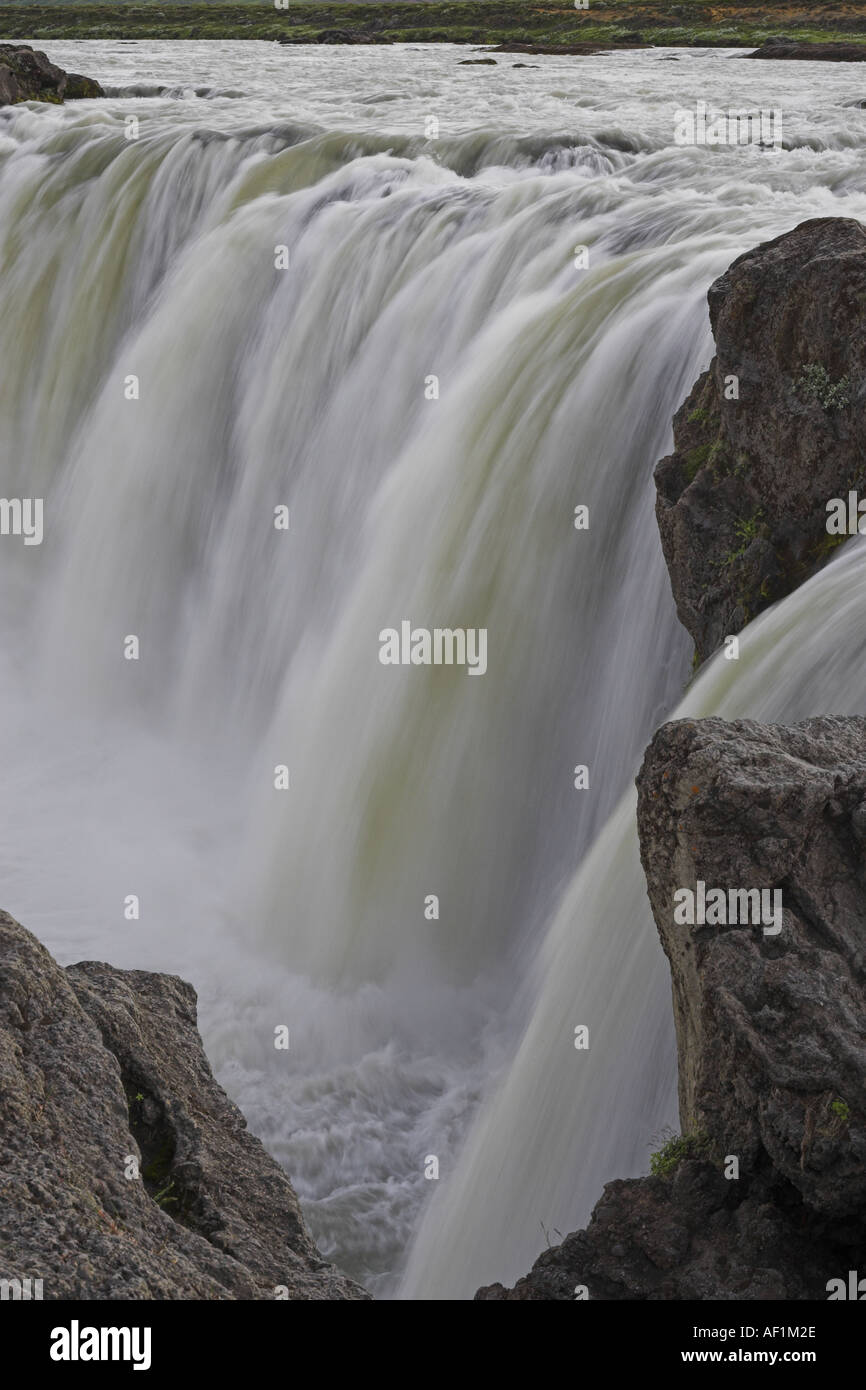 Cascate Godafoss Islanda Luglio Foto Stock