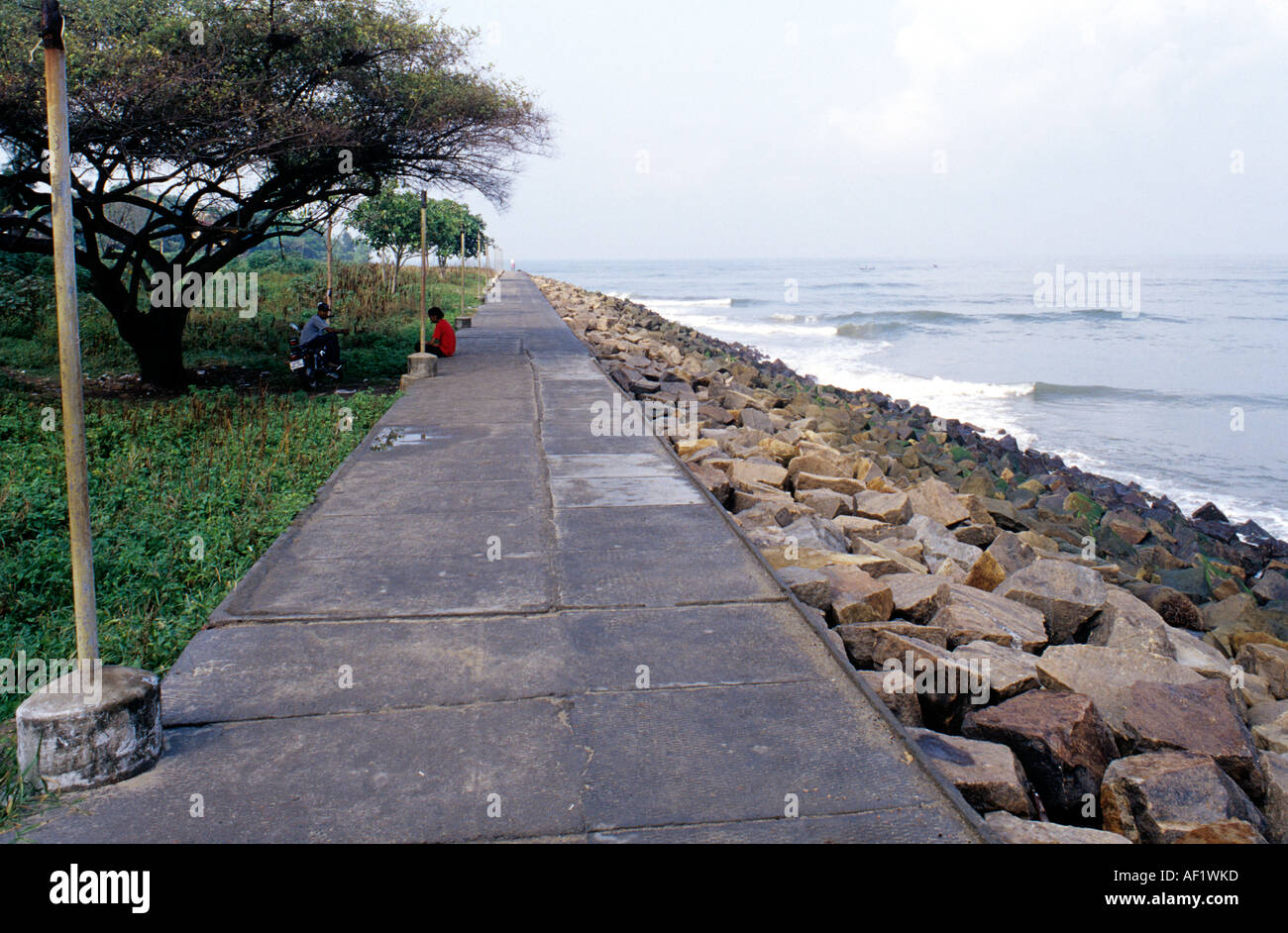 FORT COCHIN BEACH KERALA Foto Stock