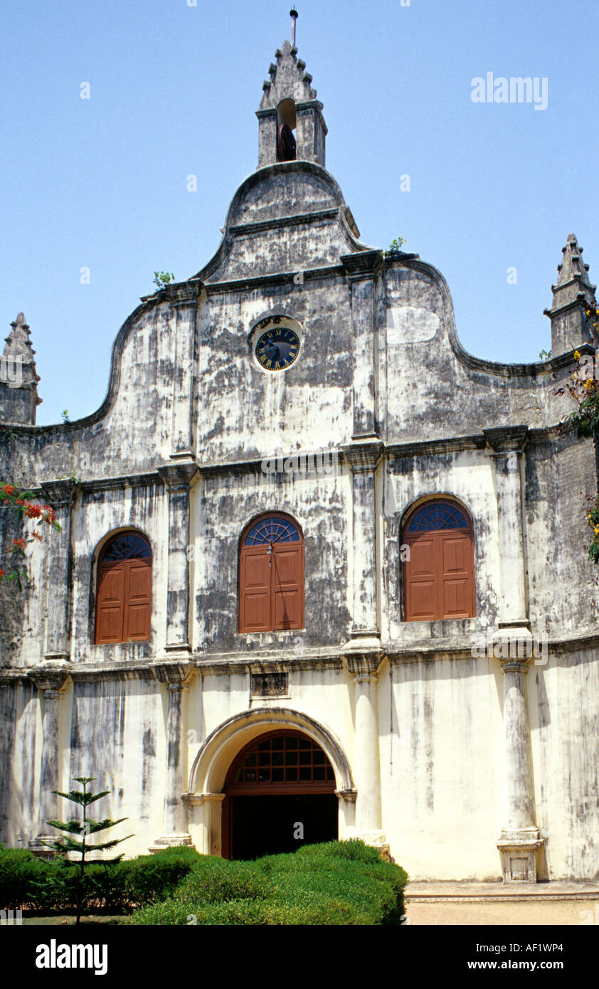 San Francesco Chiesa fort Cochin KERALA Foto Stock