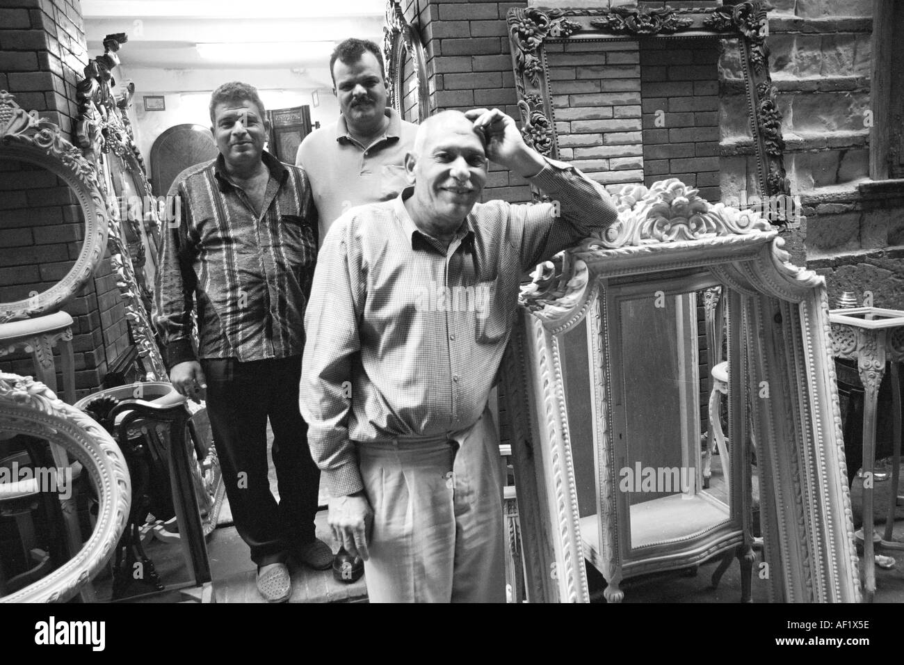 Alessandria Attarin district Foto Stock