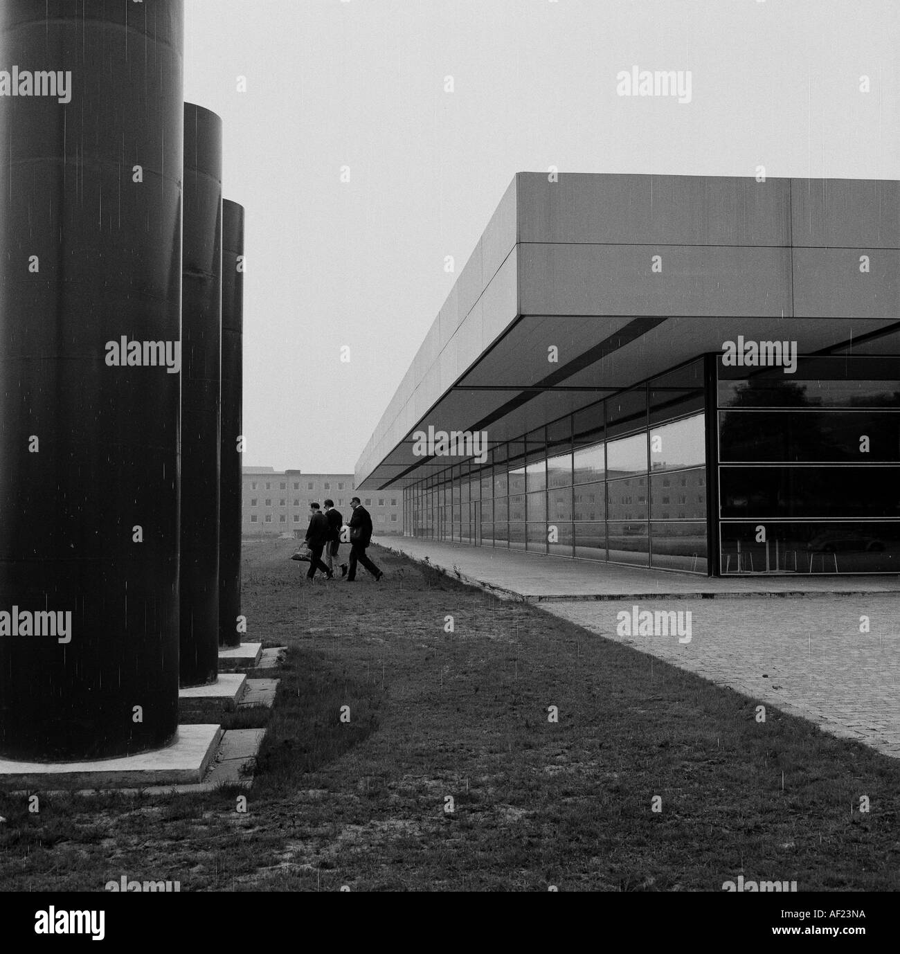 Sports Hall, Landskrona, 1964. Architetto: Arne Jacobsen Foto stock - Alamy