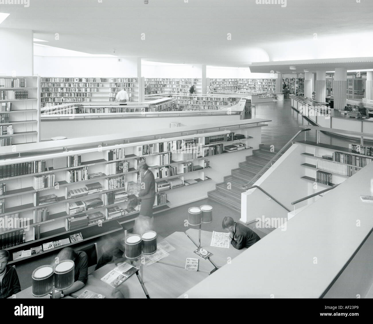 Libreria di Rovaniemi, 1963 - 1968. L'architetto Alvar Aalto Foto stock -  Alamy
