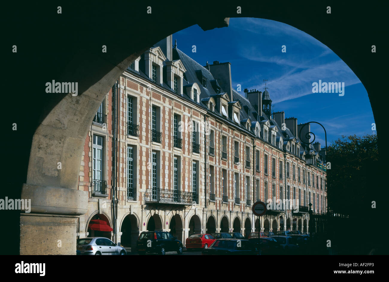 Place Royale, Parigi, 1605 - 1615. Ora Place des Vosges. Foto Stock
