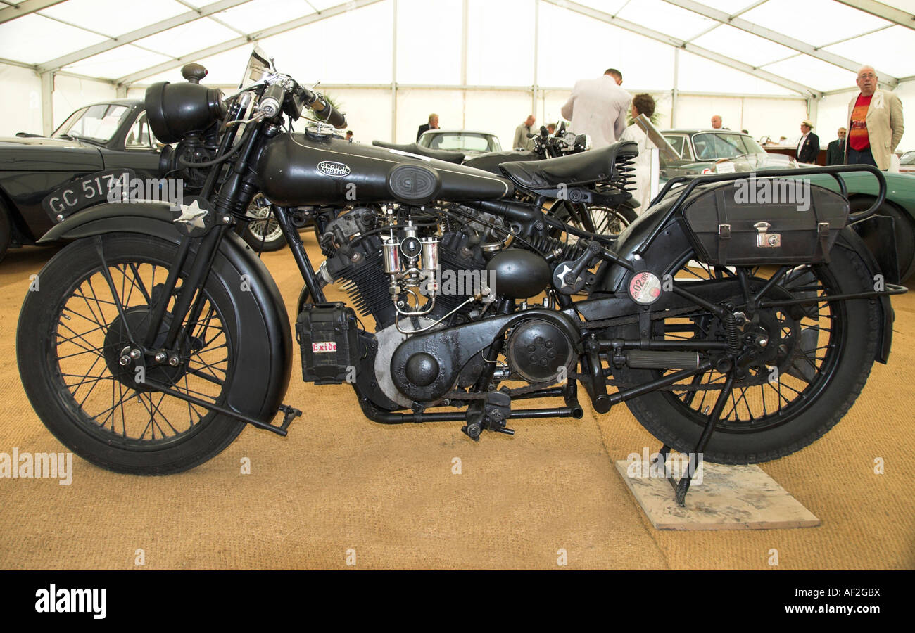 Brough Superior per la vendita all'asta Bohams a goodwood 2007 Foto Stock