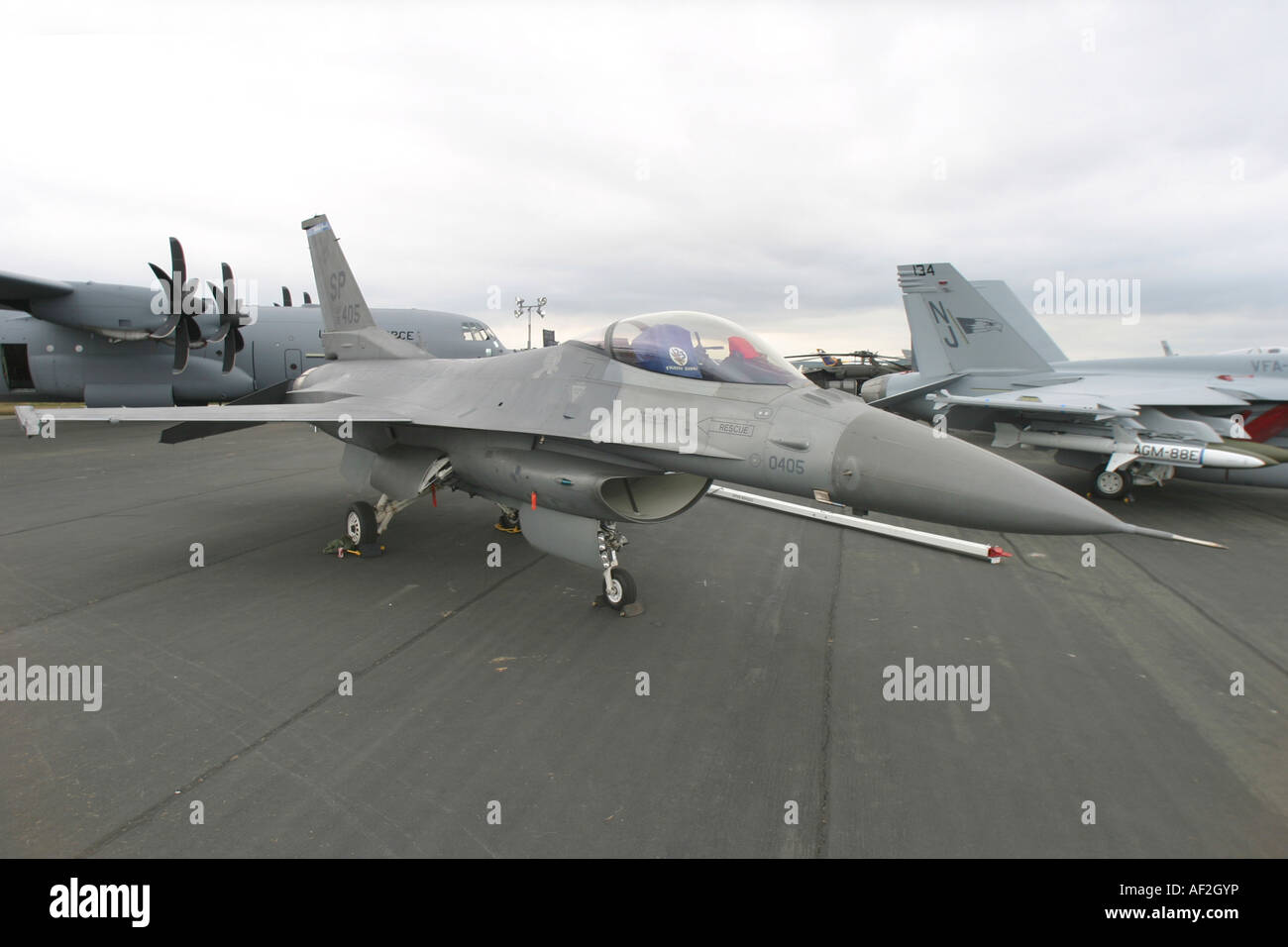 USA Air Force Lockheed F-16CJ Fighting Falcon Foto Stock