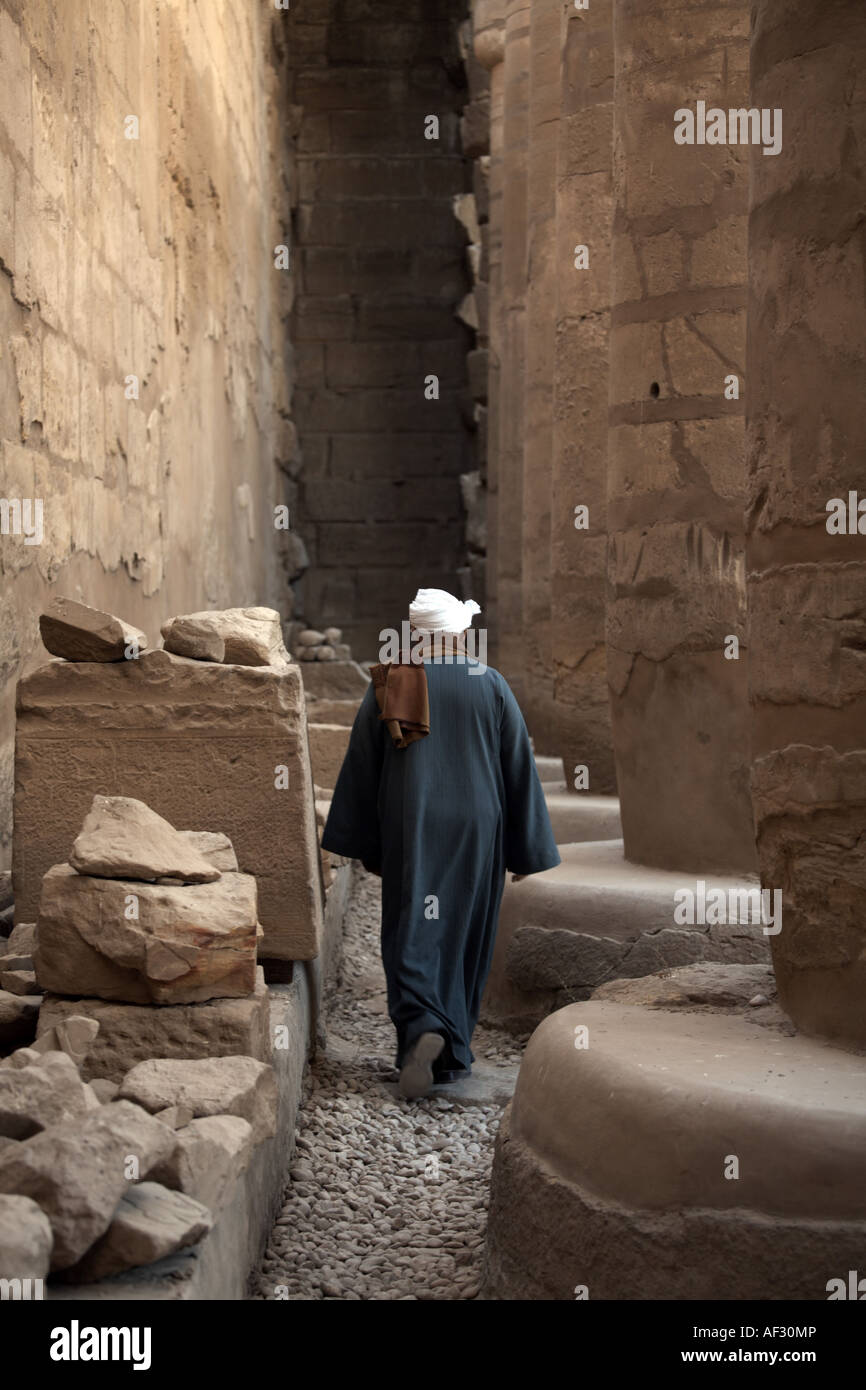 Tempio di Karnak e Luxor Foto Stock