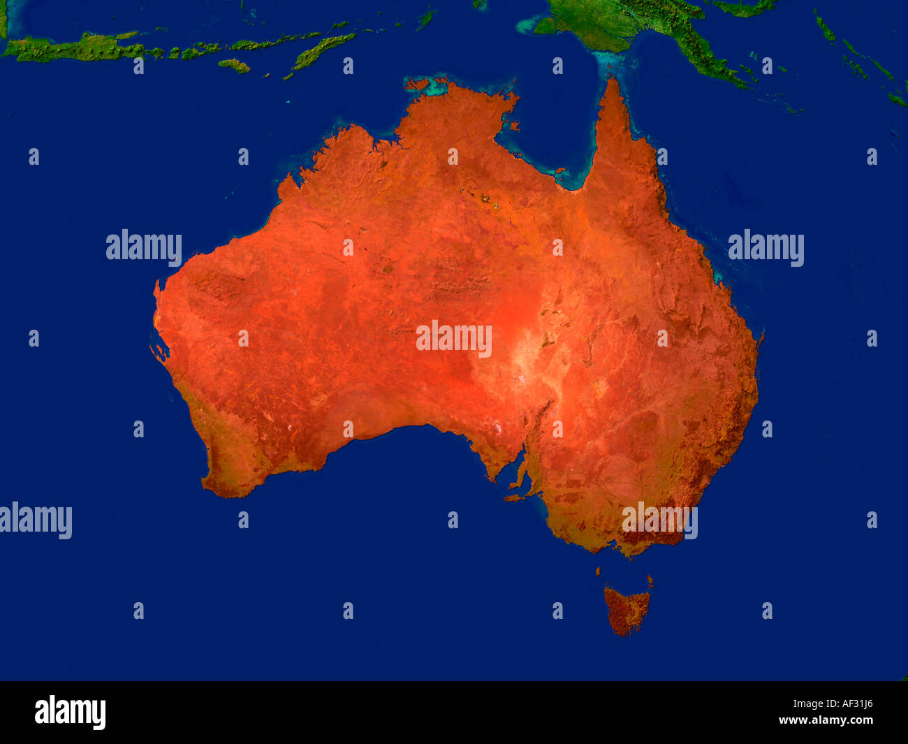 Immagine evidenziata dell'Australia Foto Stock