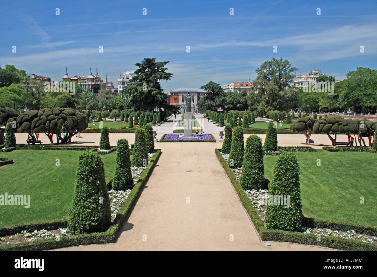 Il Parque del Buen Retiro, Madrid, Spagna Foto Stock