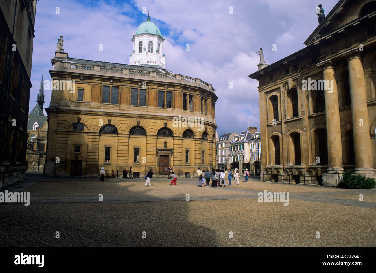 Sheldonian Theatre Oxford University Oxford Inghilterra Foto Stock