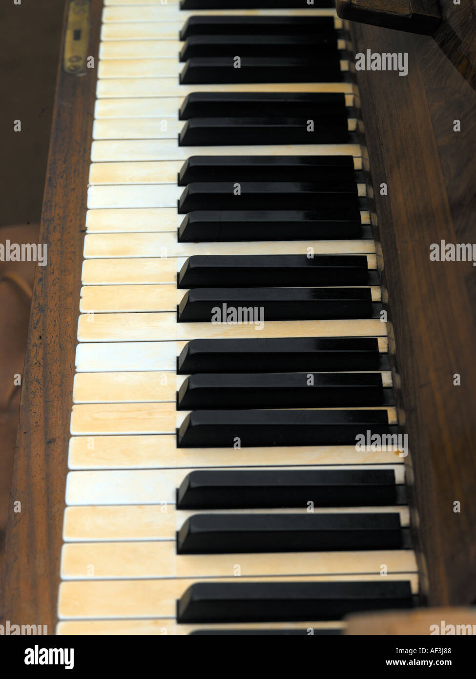 Tasti di pianoforte Keyboard Music Foto Stock