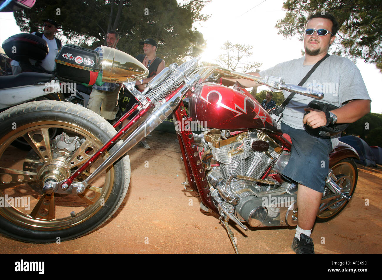 Faro Moto festival Foto Stock