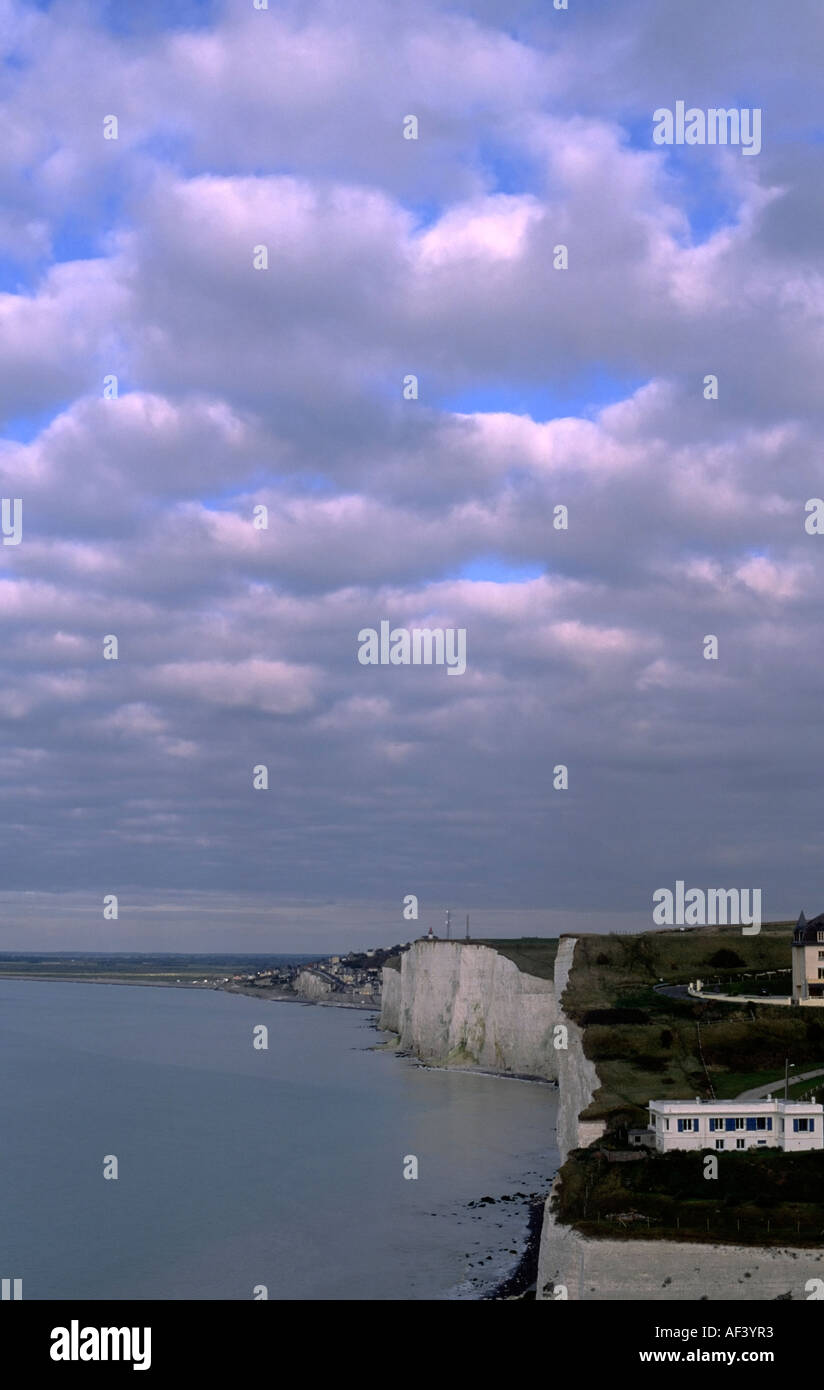 Vista di Cote Picarde Bois de Cise Picardia Francia Foto Stock
