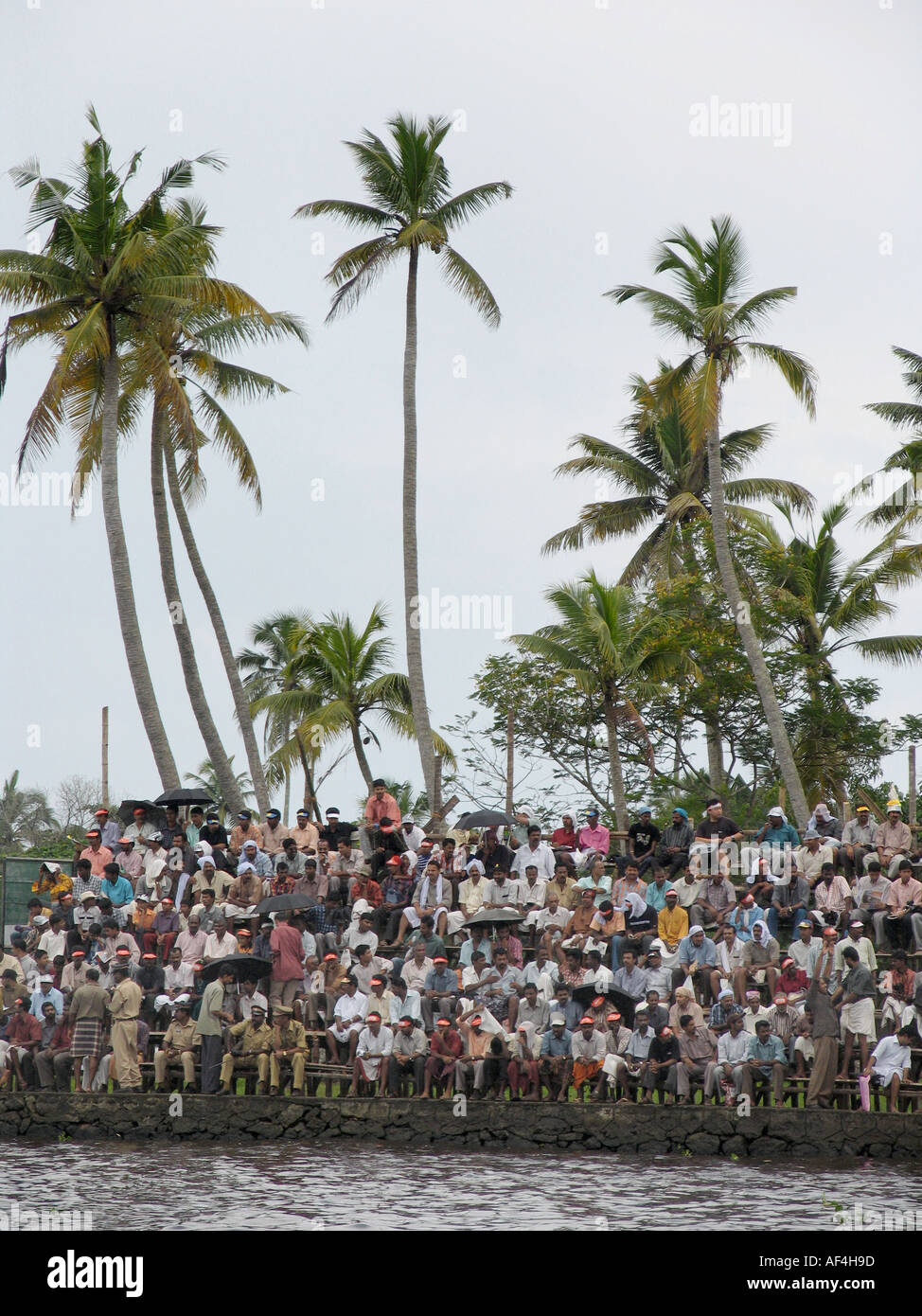Boat Race in Kerala. Acqua colorata sport in Kerala Foto Stock