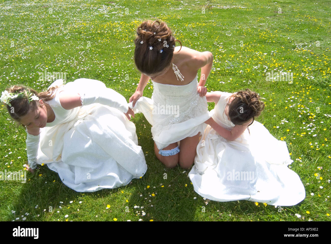 3483 Wedding T M Modello rilasciato Foto Stock