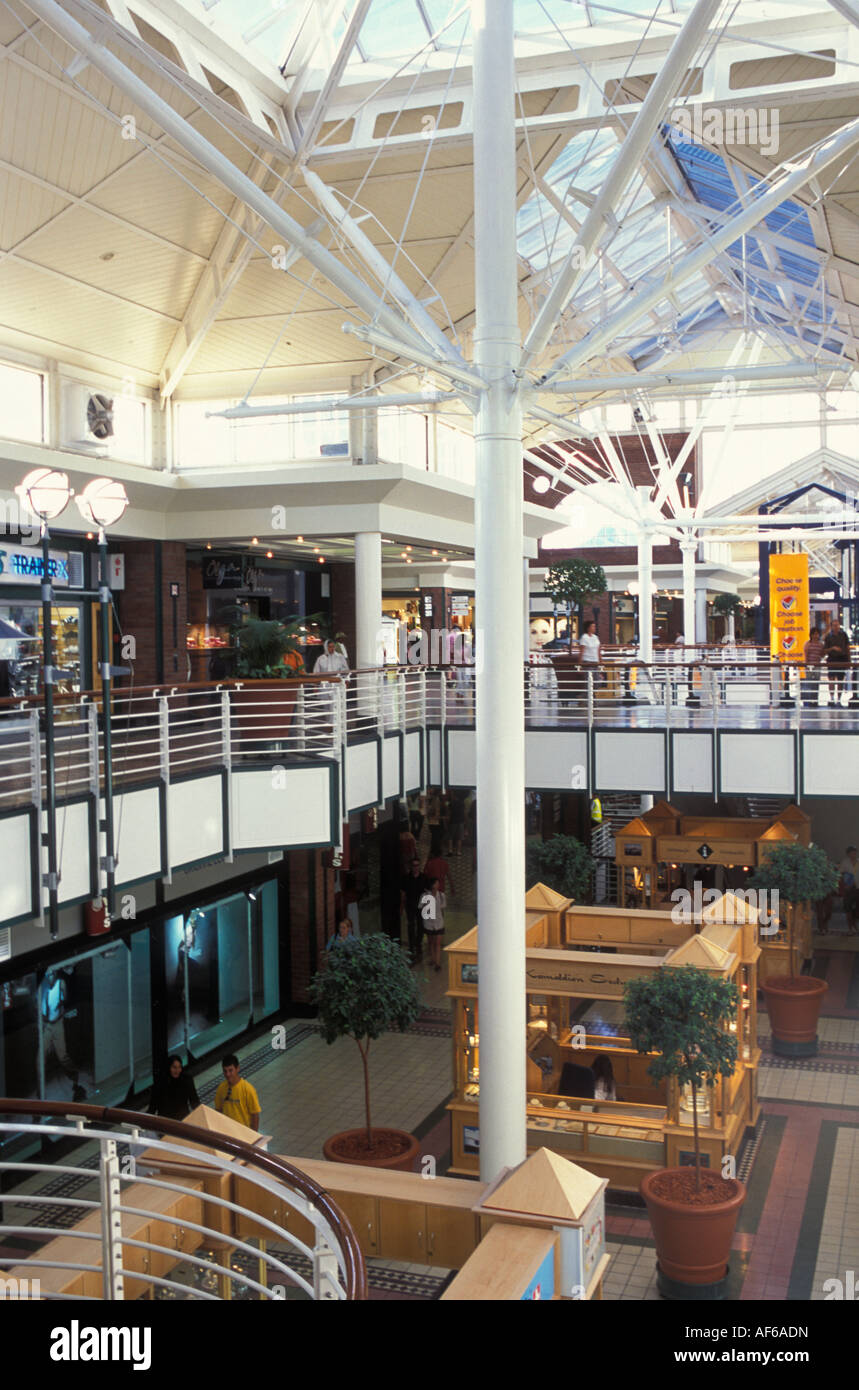 Centro commerciale Victoria Wharf Centro presso il Victoria Alfred Waterfront a Città del Capo in Sud Africa Foto Stock