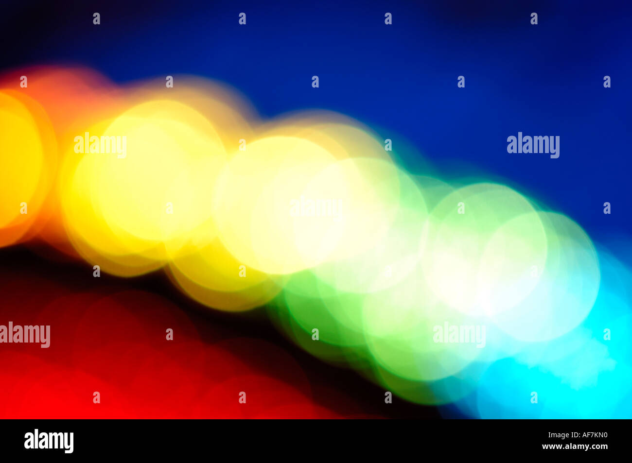 Abstract colorate luci della fiera Foto Stock