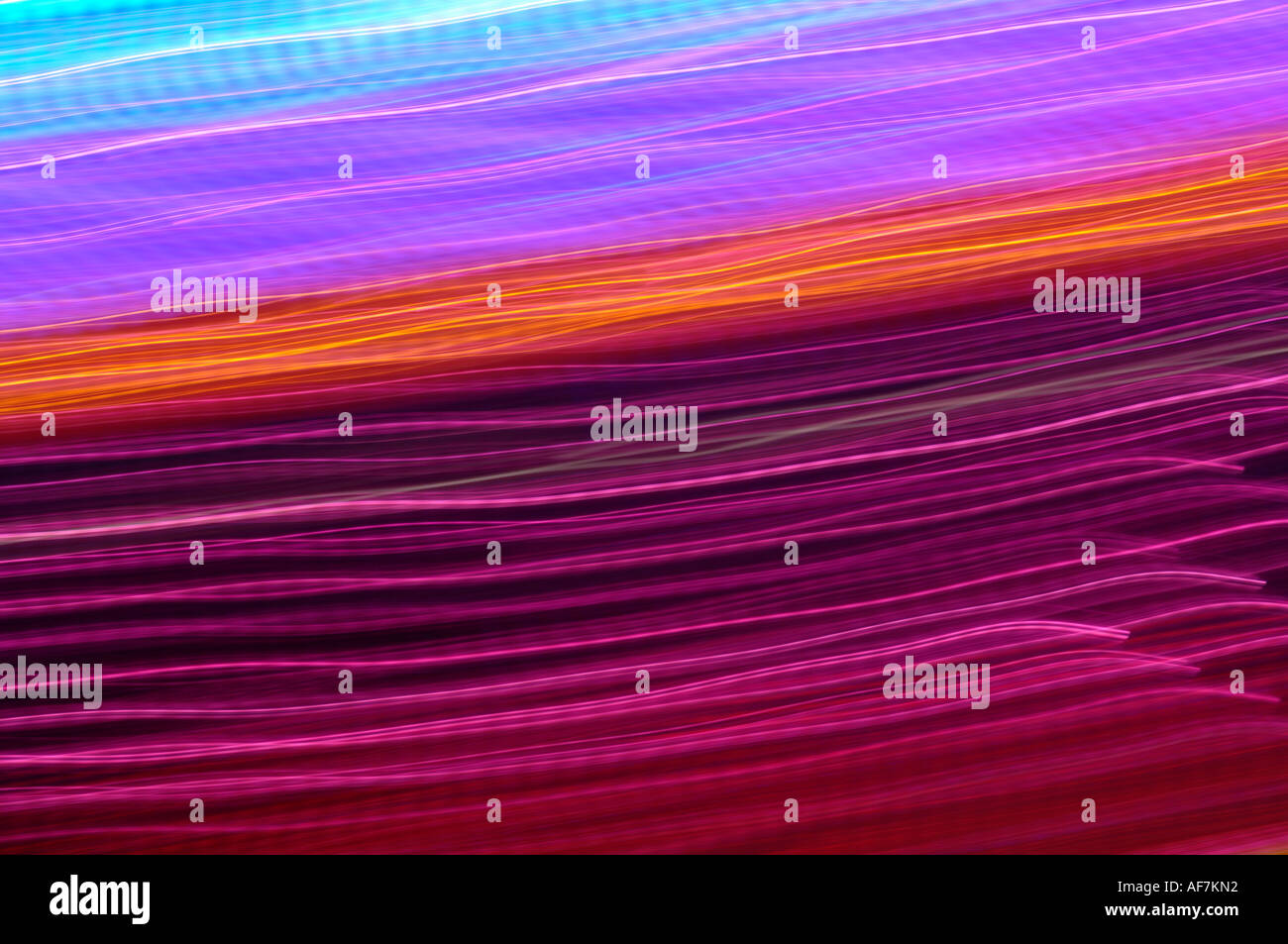 Abstract colorate luci della fiera Foto Stock