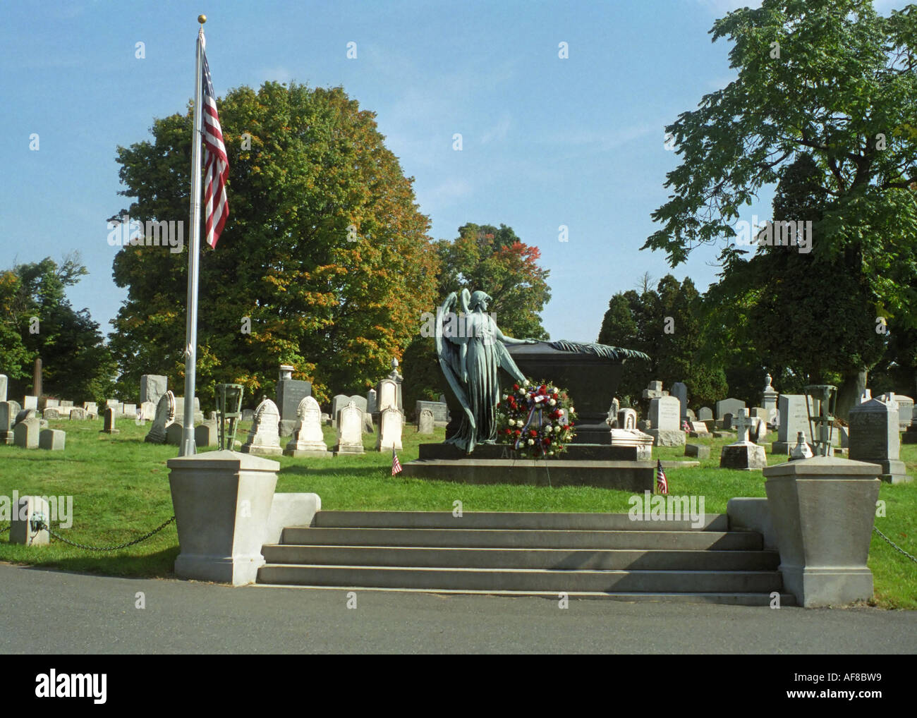 Tomba di Chester Arthur, XXI Presidente USA Foto Stock