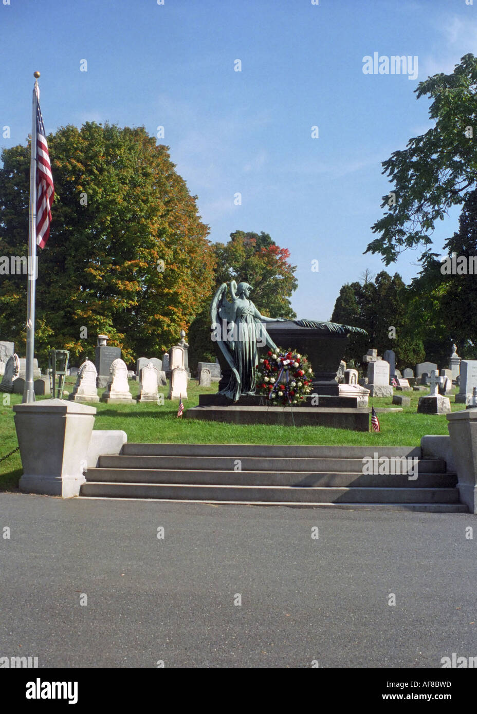 Tomba di Chester Arthur, XXI Presidente USA Foto Stock