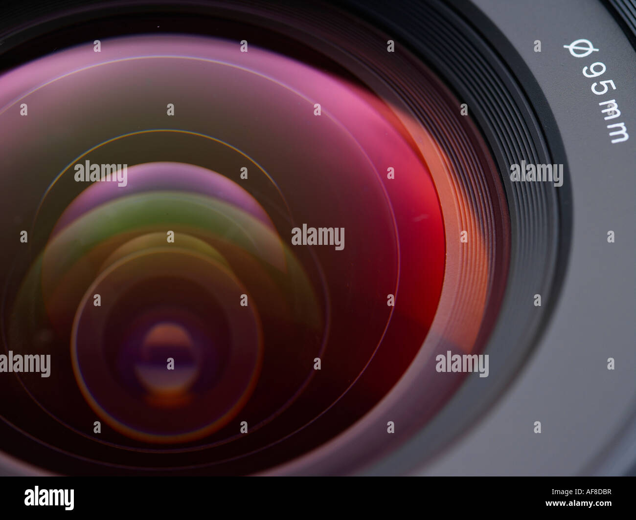 Obiettivo fotografico Foto Stock