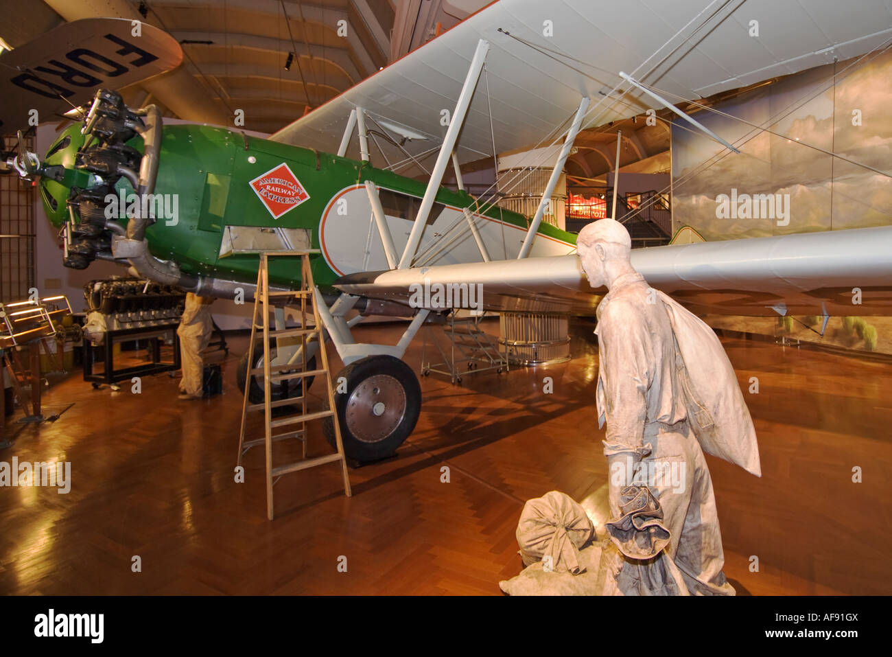 Michigan Dearborn il Museo di Henry Ford 1927 Boeing 40 B Foto Stock