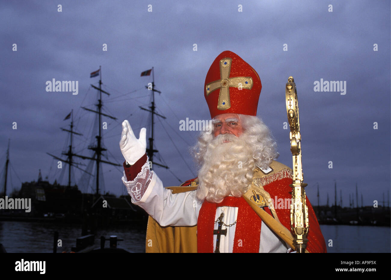 Paesi Bassi Amsterdam festival olandese chiamato Sinterklaas celebrata il 5 dicembre Foto Stock