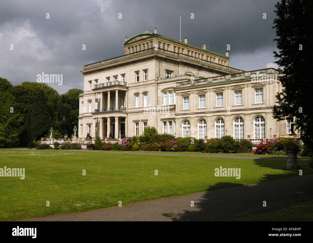 Villa Heugel, Essen, Germania Foto Stock