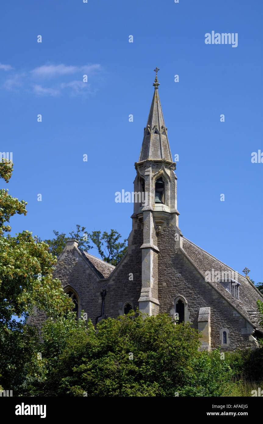 Clifton Hampden chiesa Inghilterra Foto Stock