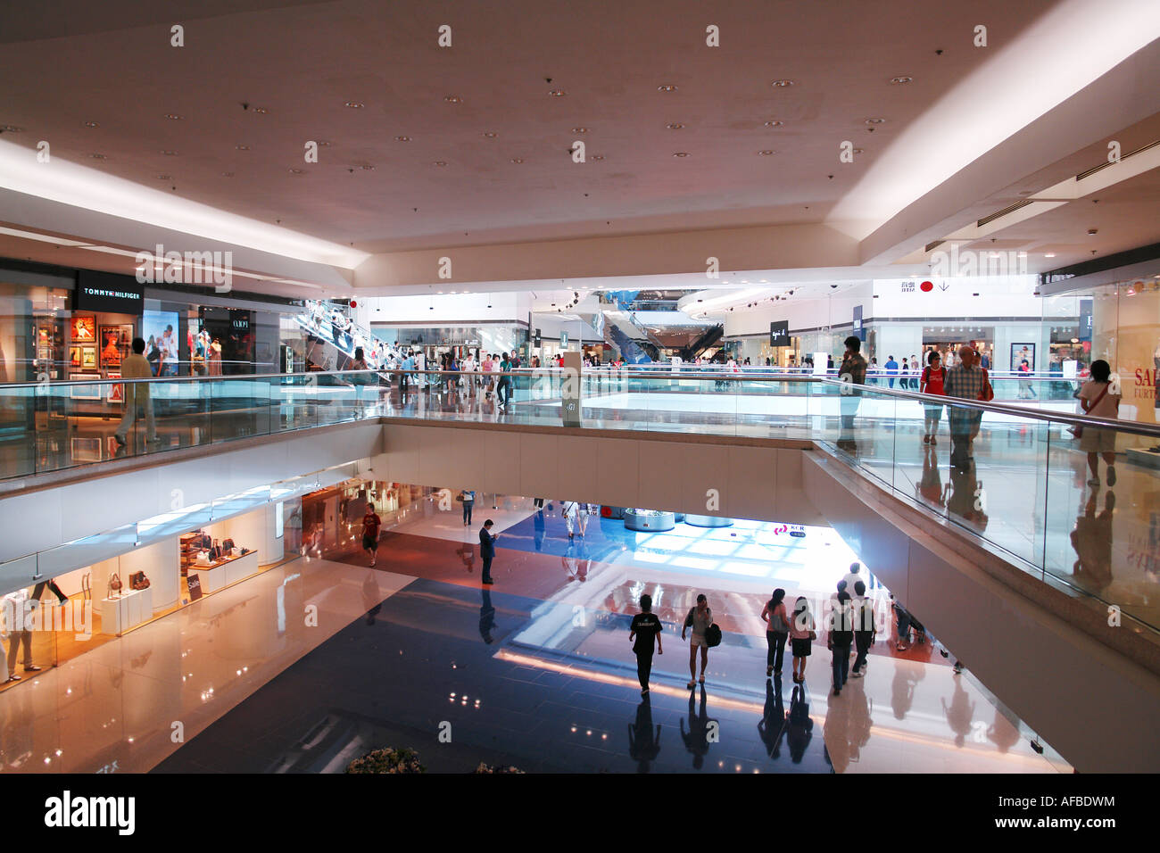 Festival a piedi shopping arcade a Kowloon Tong Hong Kong Cina Foto Stock
