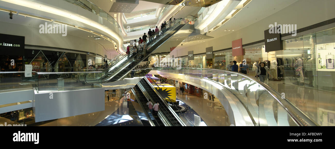 Festival a piedi shopping arcade a Kowloon Tong Hong Kong Cina Foto Stock