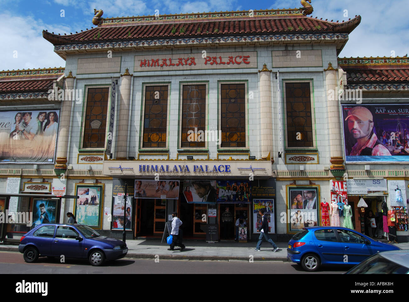 Himalaya Palace Cinema, South Road, Southall, London Borough of Ealing, Greater London, England, Regno Unito Foto Stock