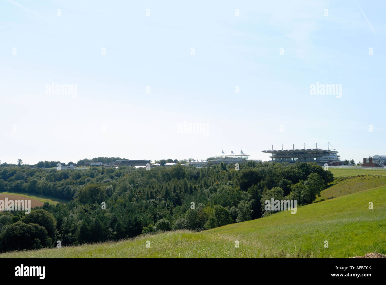 Goodwood Racecourse, West Sussex Foto Stock