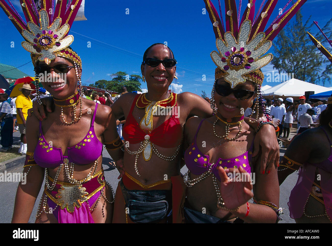 Grand Kadcoment giorno, Crop-Over Festival, Bridgetown San Michele, Barbados Foto Stock