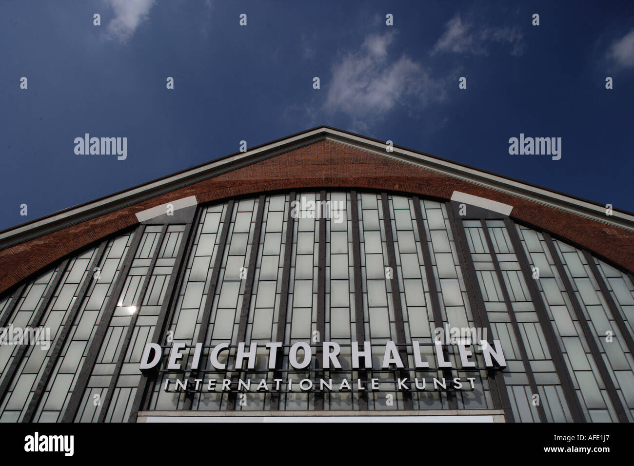 Sale Deichtor, Deichtorhallen, le sale sono diventate un ampio centro noto principalmente per la fotografia contemporanea, ma anche featur Foto Stock