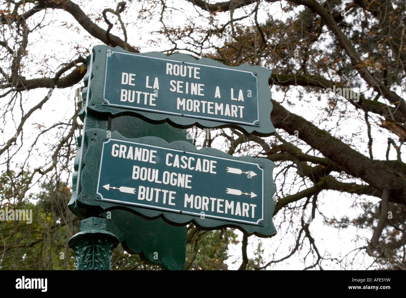 Il Bois de Boulogne di Parigi Francia 2007 Foto Stock