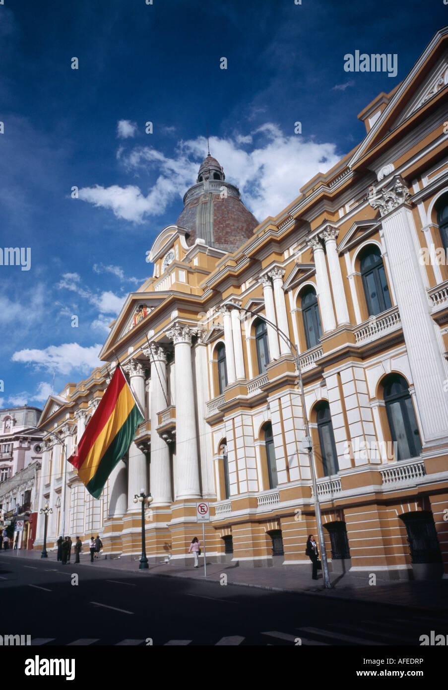 Palacio Legislativo - La Paz in Bolivia Foto Stock