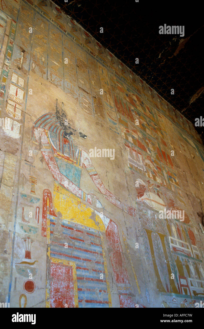 Originale Egyptain antica arte. Foto Stock