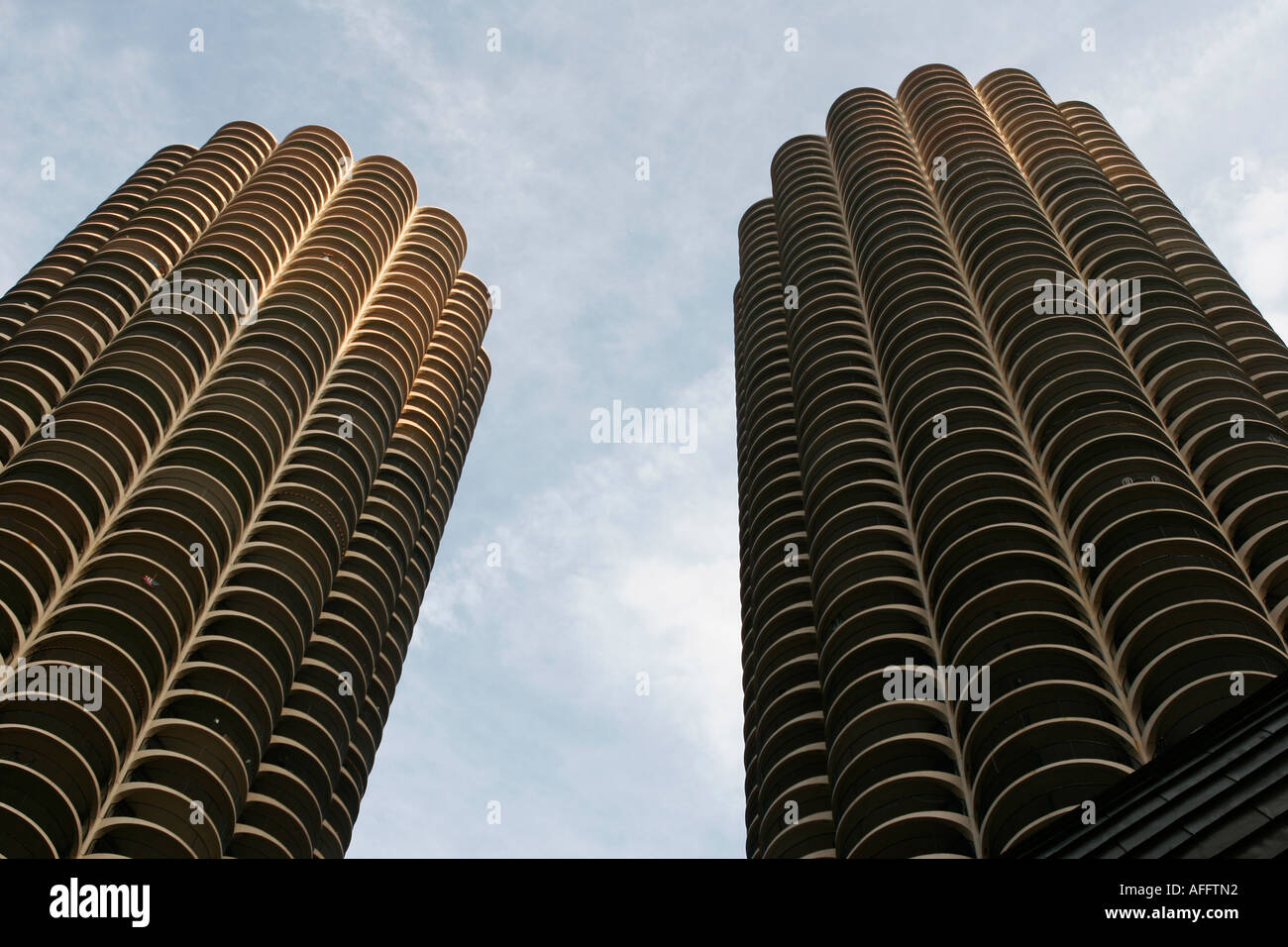 Marina City Chicago da Bertrand Goldberg Foto Stock