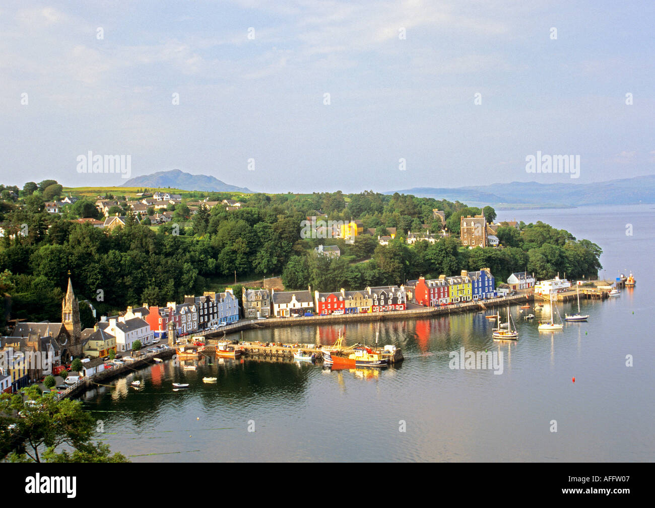 Tobermory sull'Isle of Mull Foto Stock