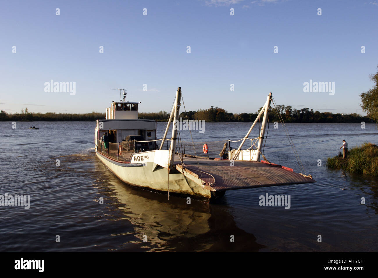 Paraná de las Palmas river Foto Stock