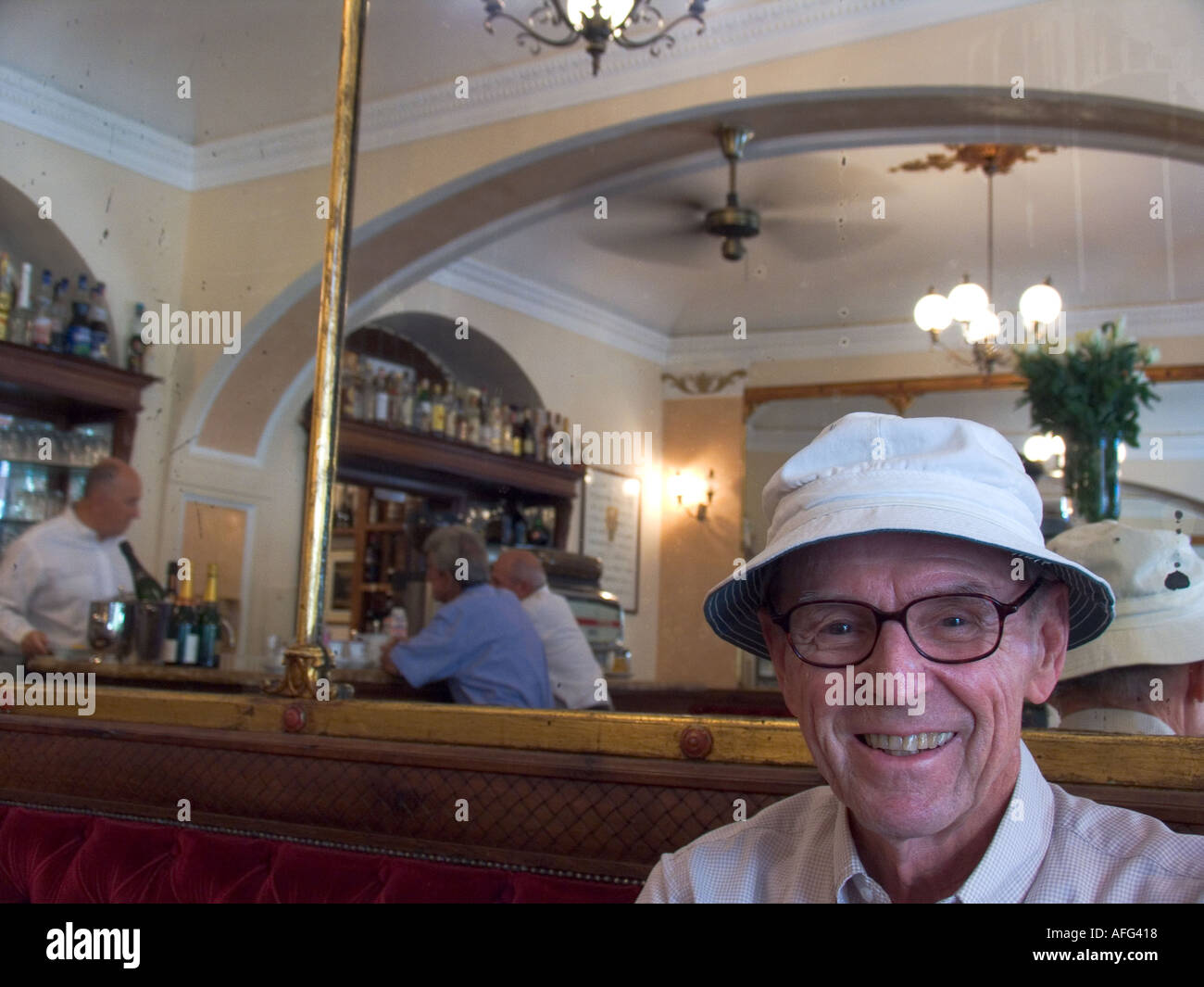 Fiaschetteria Italiana Caffe Montalcino Italia Foto Stock