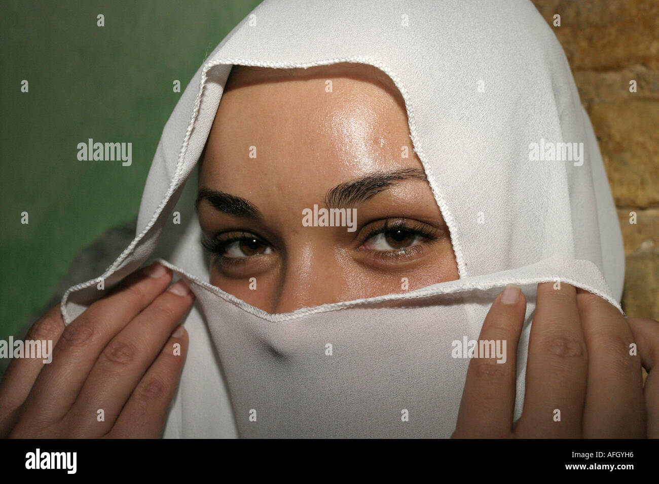 Signor giovani muslima Foto Stock