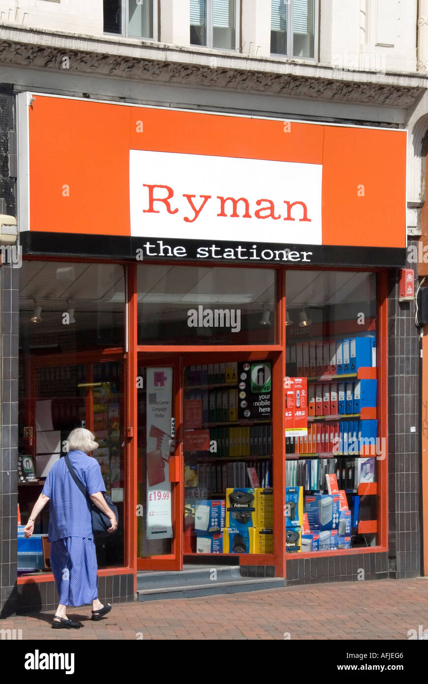 Richmond branch locali del fermo Rymans shop Foto Stock