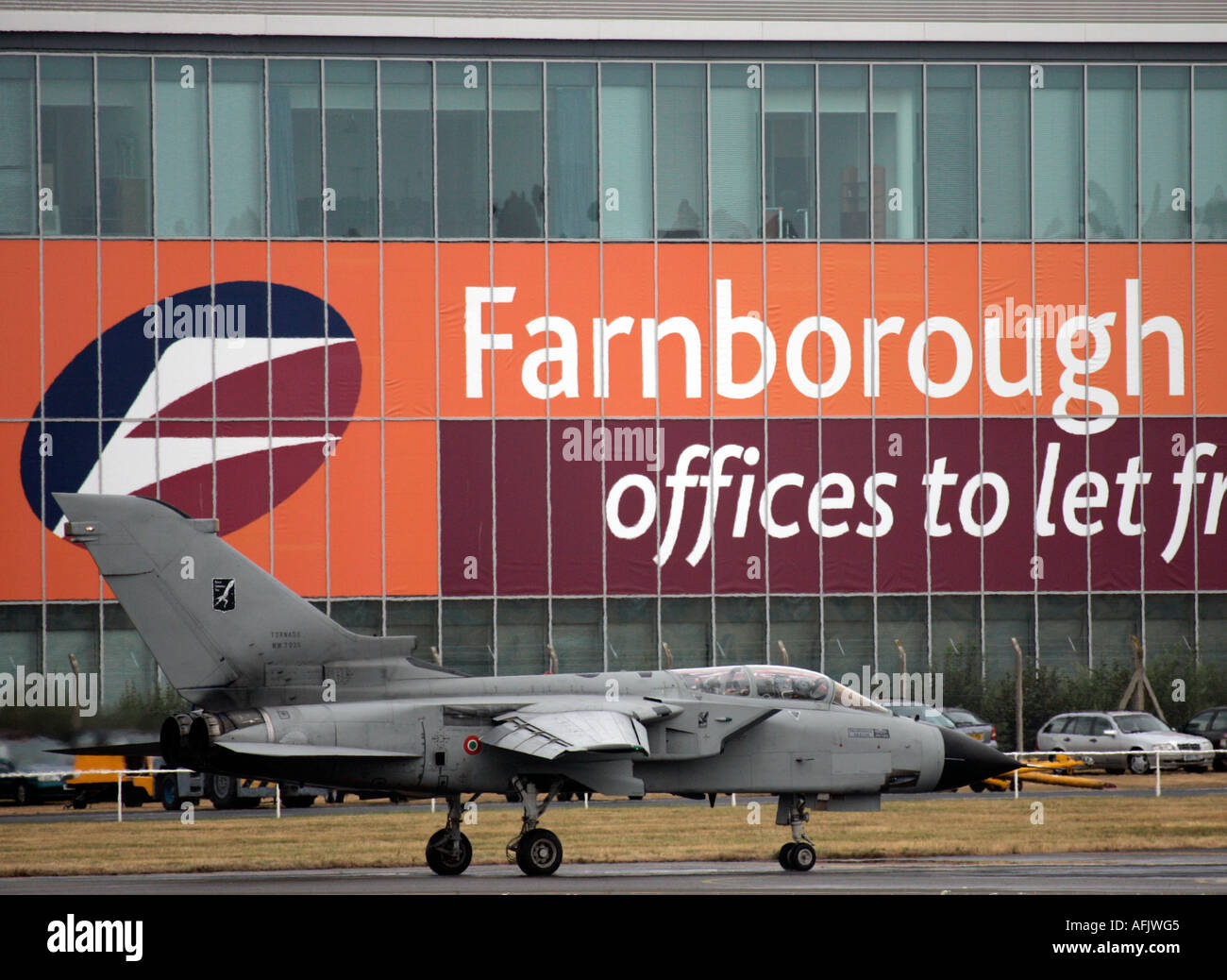 RAF Tornado GR4 Bombardiere a Farnborough International Air Show 2006 Foto Stock