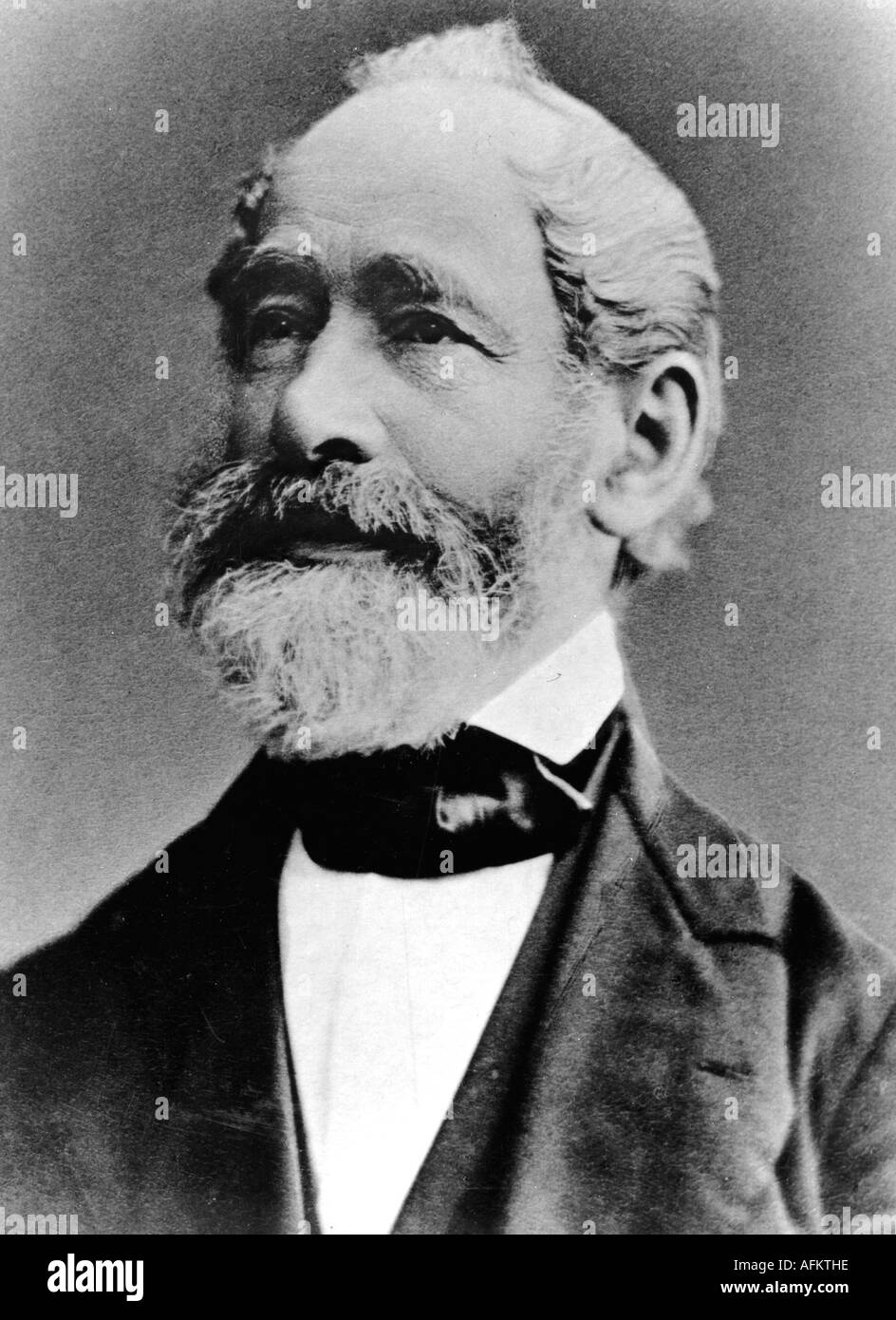 Zeiss, Carl, 11.9.1816 - 3.12. 1888, industriale e meccanista tedesco, ritratto, circa 1870, Foto Stock