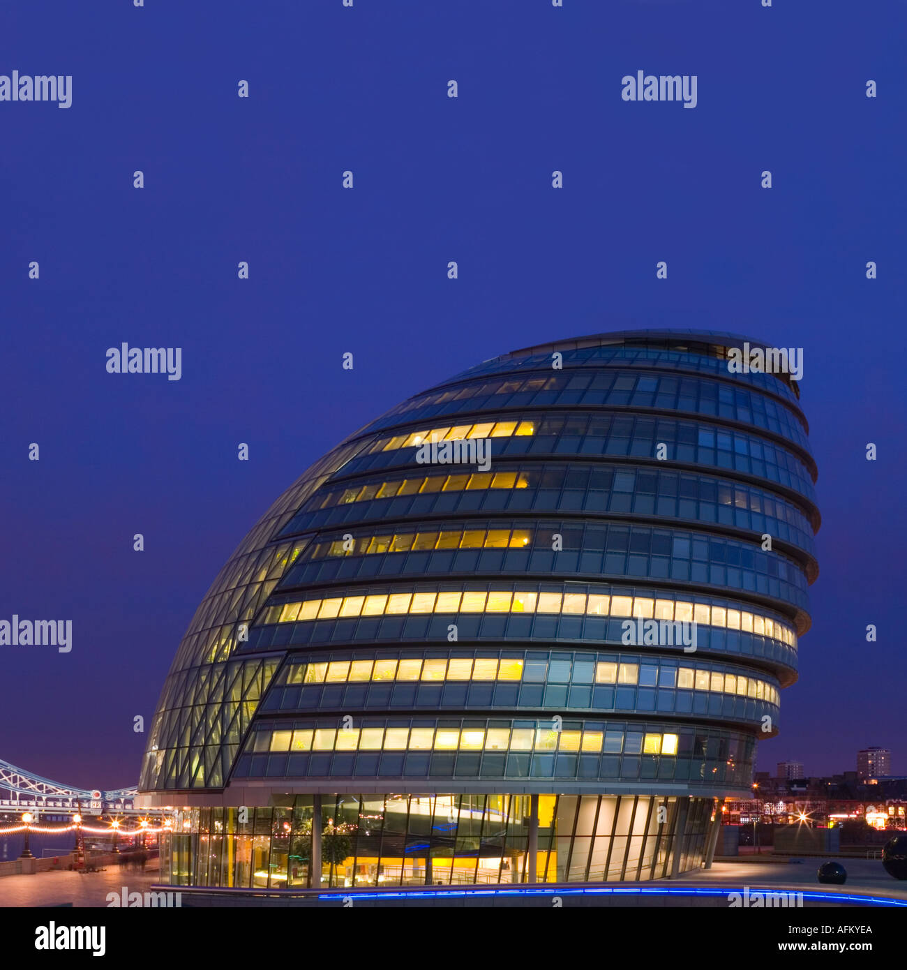 Municipio di Londra il GLA Edificio Foto Stock